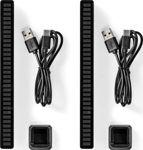 Dekoracja świąteczna Nedis Nedis GALDP110BK oświetlenie dekoracyjne Podświetlana Czarny 64 lamp(y) LED 11