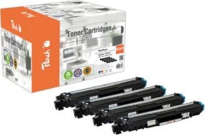 Toner Peach Peach PT1070 kaseta z tonerem 4 szt. Zamiennik Czarny, Cyjan, Purpurowy, Żółty 1