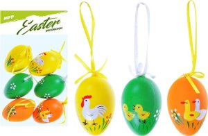 Dekoracja świąteczna MFP paper ozdoba jajka plastik 6cm/6szt nadruk 629 2221432 1