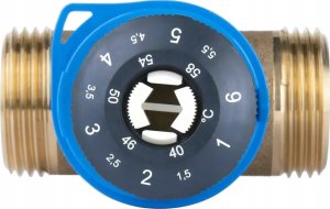 Afriso Afriso zawór mieszający 3-drogowy obrotowy ARV 382 Vario ProClick, DN20, Rp3/4", Kvs 3,5-9 1338220 3