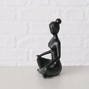 Boltze Figurka dekoracyjna Joga, kobieta, 10 cm 2