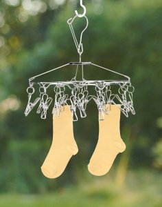 Maximex Mała suszarka na pranie ze stali nierdzewnej, Ø 27 cm 2