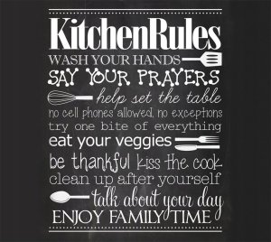 Zeller Szklana płyta ochronna KITCHEN RULES na kuchenkę – duża, ZELLER 2