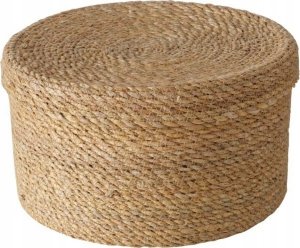 Boltze Zestaw koszy z trawy morskiej Sophy, plecione z pokrywką 10