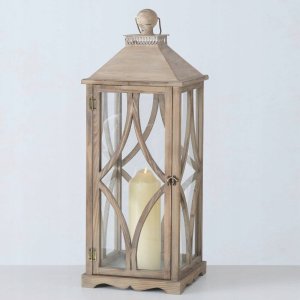 Boltze Lampiony drewniane KAROL, duże, 2 sztuki 7