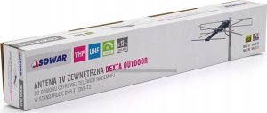 Antena RTV Sowar Antena zewnętrzna DVB-T / DVB-T2, VHF/UHF, 5-24 dB, SOWAR 2