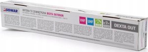 Antena RTV Sowar Antena zewnętrzna DVB-T / DVB-T2, VHF/UHF, 5-24 dB, SOWAR 3
