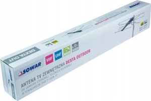 Antena RTV Sowar Antena zewnętrzna DVB-T / DVB-T2, VHF/UHF, 5-24 dB, SOWAR 8