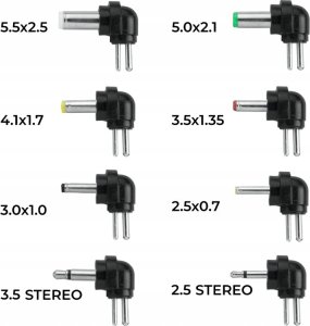 Zasilacz DPM Zasilacz uniwersalny, 24 W, 2000 mA, 8 końcówek 4