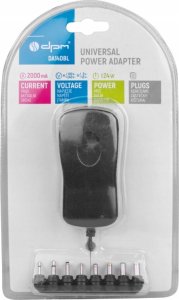 Zasilacz DPM Zasilacz uniwersalny, 24 W, 2000 mA, 8 końcówek 9