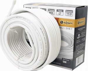 Kabel DPM Kabel koncentryczny RG6, 1 mm CCA, 5 m, karton 6