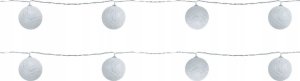 DPM Girlanda LED, 12 x cotton balls, białe,  2 x AA, 1,5 m 3