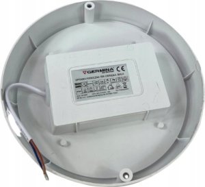 Germina Oprawa piwniczna LED, 15 W, 1250 lm, 4000 K, IP54, okrągła, czarna, GERMINA 3
