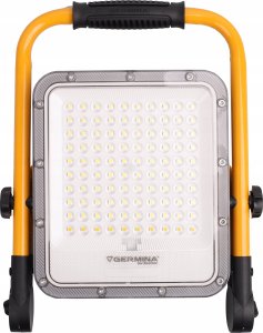 Naświetlacz Germina Naświetlacz LED ładowalny, 50 W, 1400 lm, 6500 K, IP65, Herkules 10