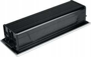 DPM Listwa przedłużacza wpuszczana w blat, bez przewodu, 3 gniazda, srebrna 6