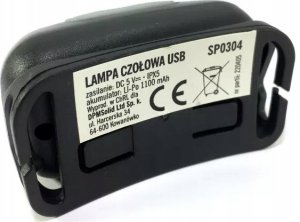 Latarka DPM Lampa czołowa COB ładowalna, 250 lm, IPX5 6
