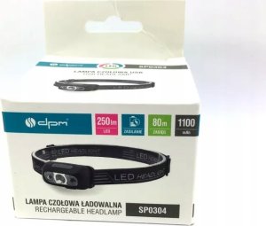 Latarka DPM Lampa czołowa COB ładowalna, 250 lm, IPX5 8