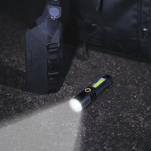 Latarka DPM Latarka aluminiowa COB/XPE, ładowalna, 150 lm, 500 mAh 7