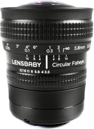 Obiektyw Lensbaby Circular 5.8 mm (LBCFEX) 1