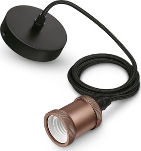 Philips Philips Bulb 8718699624057, Flexible mount, Black, Bronze, Bronze, Indoor, 1 bulb(s), E27 1