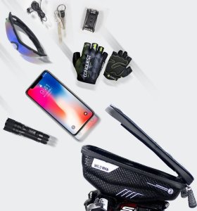 WildMan WILDMAN sakwa rowerowa na kierownice, na zamek E1 1L ( 4" - 7" ) czarna 9