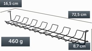 Organizer Kadax Maskownica Osłona Listwa Do Kabli Maskująca 2szt 2
