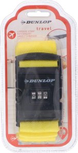 Dunlop UNIWERSALNY PAS ZABEZPIECZAJĄCY DO WALIZKI SPINAJĄCY NA SZYFR DUNLOP 200x5CM ŻÓŁTY 1