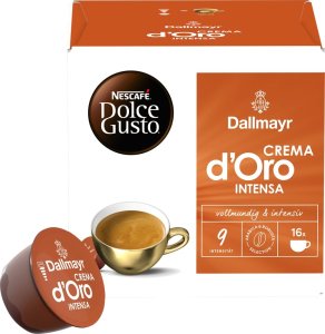 Nescafe Kapsułki do ekspresu DALLMAYR Crema d'ORO Intensa Nescafe Dolce Gusto 16szt 1