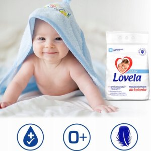 Lovela Proszek do prania hipoalergiczny dla niemowląt 0+ kolor 4,1 kg 3