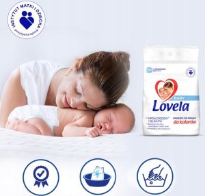 Lovela Proszek do prania hipoalergiczny dla niemowląt 0+ kolor 4,1 kg 5