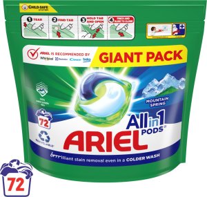Ariel Kapsułki do prania Mountain Spring, 72 szt. 2