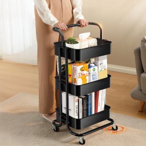 Total shopping Mobilny Barek Na Kółkach Regał Kuchenny Stolik Wózek Łazienkowy Solidny Wk2 3