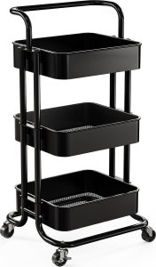 Total shopping Mobilny Barek Na Kółkach Regał Kuchenny Stolik Wózek Łazienkowy Solidny Wk2 8