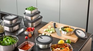 Gefu Pojemnik stalowy prostokątny 600 ml GEFU PROVIDO G-12774 6