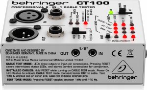 Behringer Behringer CT100 Tester kablowy 11