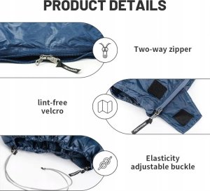 Naturehike śpiwór cwm295 envelope cnk2300sd013-navy blue NATUREHIKE 2