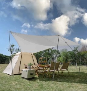 Namiot turystyczny Naturehike Namiot ango 3 vinyl cnk2300zp014-khaki NATUREHIKE 4