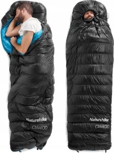 Naturehike śpiwór cw400 envelope m duck down nh18c400-d-black NATUREHIKE 2