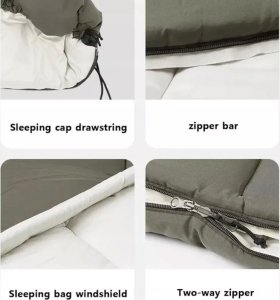 Naturehike śpiwór ld150 envelope cnk2300sd016-army green NATUREHIKE 3