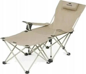 Naturehike Krzesło turystyczne recliner chair with table cnk2300jj012-khaki NATUREHIKE 1