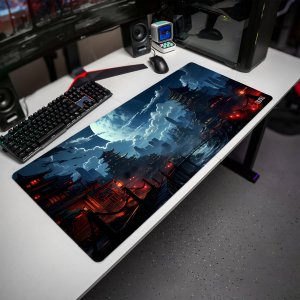 Podkładka Tilt PODKŁADKA GAMINGOWA Dwa Światy 90x40 TILT Duża Wytrzymała Prezent 2