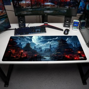 Podkładka Tilt PODKŁADKA GAMINGOWA Dwa Światy 90x40 TILT Duża Wytrzymała Prezent 3