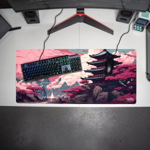 Podkładka Tilt PODKŁADKA POD MYSZ MYSZKĘ Sanktuarium Sakura 90x40 TILT Prezent Gamingowa 4