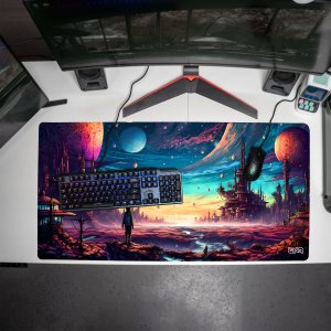 Podkładka Tilt PODKŁADKA GAMINGOWA Kosmiczne Odkrycia 100x50 XL XXL 4