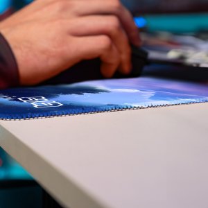 Podkładka Tilt DUŻA PODKŁADKA POD MYSZKĘ Nocne Chmury 80x30 TILT Na biurko Wodoodporna 4