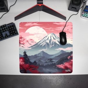 Podkładka Tilt PODKŁADKA POD MYSZ MYSZKĘ Japoński Las 50x50 TILT Wytrzymała XXL Gamingowa 4