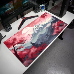 Podkładka Tilt PODKŁADKA POD MYSZKĘ XXL Japoński Las 100x50 TILT Antypoślizgowa 2