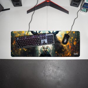 Podkładka Tilt PODKŁADKA POD MYSZKĘ XXL Druidzka Inkantacja 80x30 TILT Antypoślizgowa 4