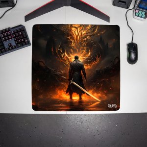 Podkładka Tilt DUŻA PODKŁADKA POD MYSZKĘ Starcie z Ognistym 50x50 TILT XL Gamingowa Duża 3