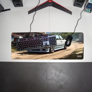 Podkładka Tilt PODKŁADKA POD MYSZKĘ XXL Drifterzy na Wsi 80x30 TILT Duża Gamingowa 4